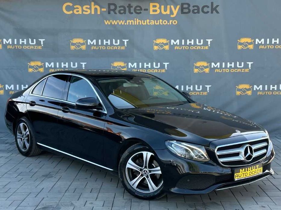 Mercedes E-Klasse 2.0 Diesel (150 CP) 2018 Euro 6 | Rate fixe | Garantie