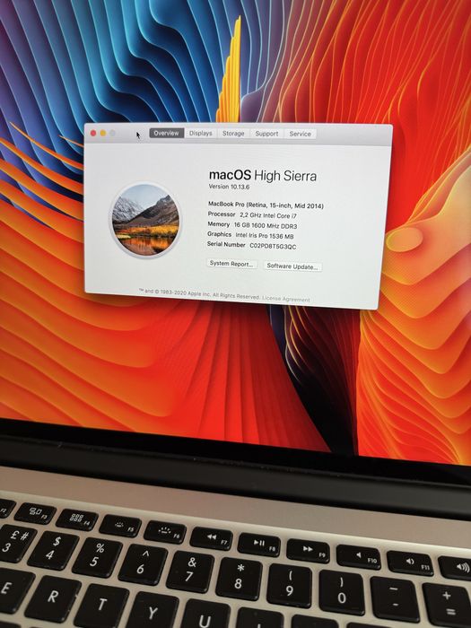 Macbook Pro 15” Mid 2014