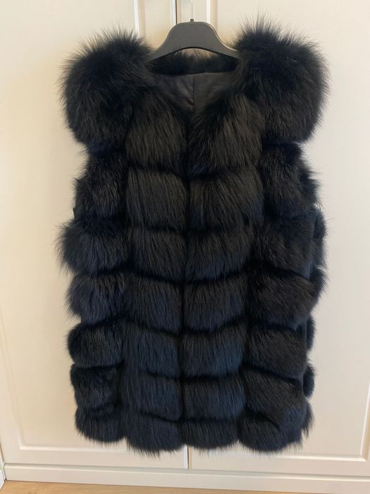 Vestă blană vulpe
