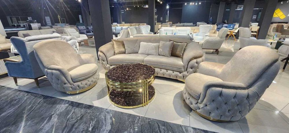 Набор мягкой мебели. Диван и кресло