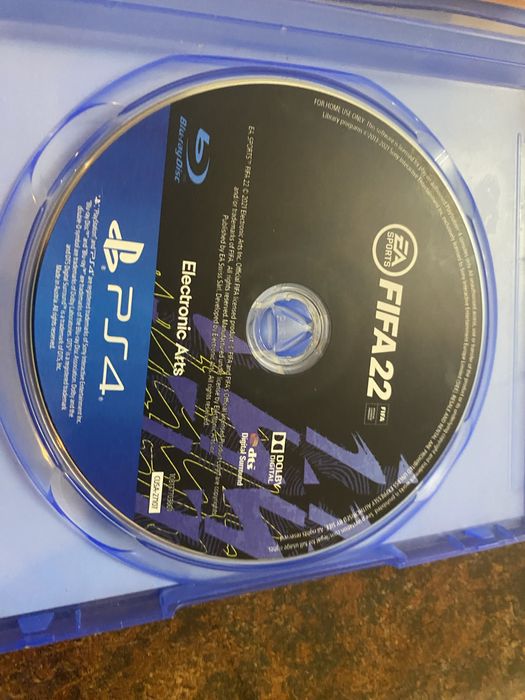 Диск фифа 22 для ps4-ps5