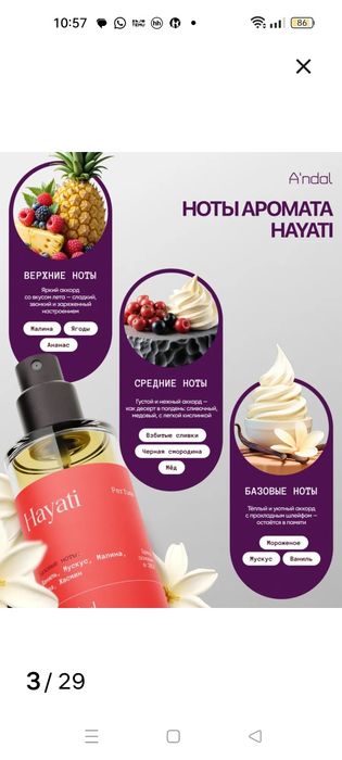 Порфюм для женщин