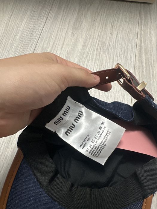 Sapca Miu Miu bleu