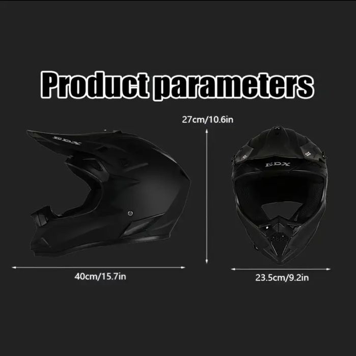 Каска/Helmet за мотоциклет, тротинетка или АТВ / офроуд мотокрос каска