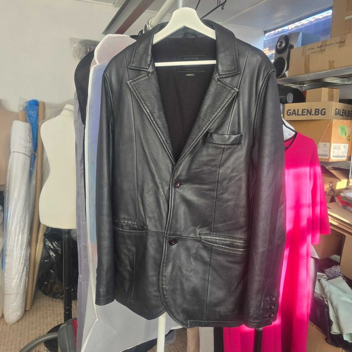 Мъжко яке от естествена кожа, М размер.