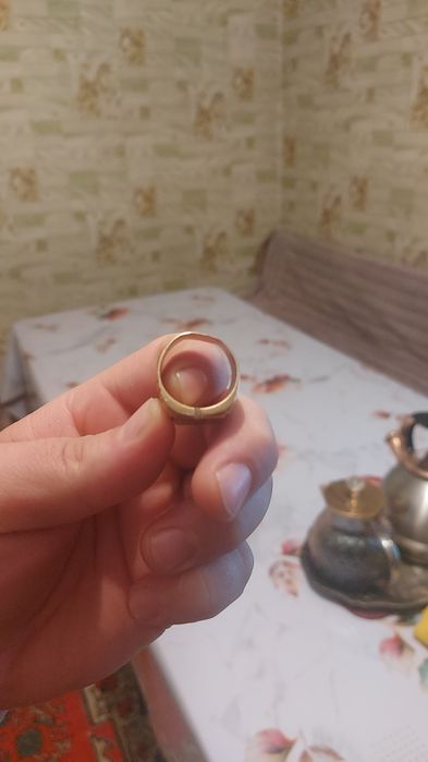 Отпечаток  кольцо  мужской