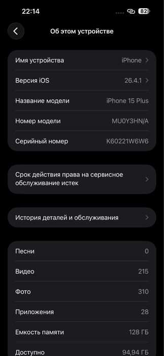Iphone 15 plus 128 гб