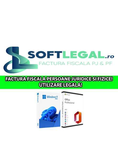 Pachet Licente, Legal! Windows 11 Pro + Office Pro Plus 2021 - FACTURA