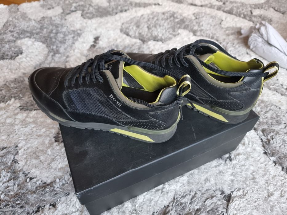 Încălțăminte adidasi casual bărbați Hugo Boss piele naturala, marimea 42