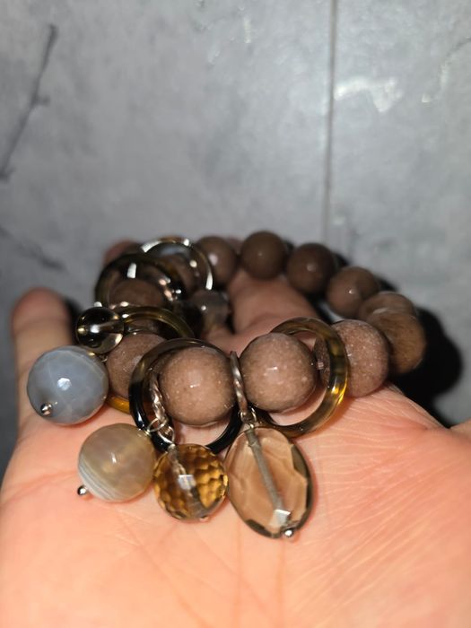Tabiiy toch bilaguzuk Агат натуральный,браслет