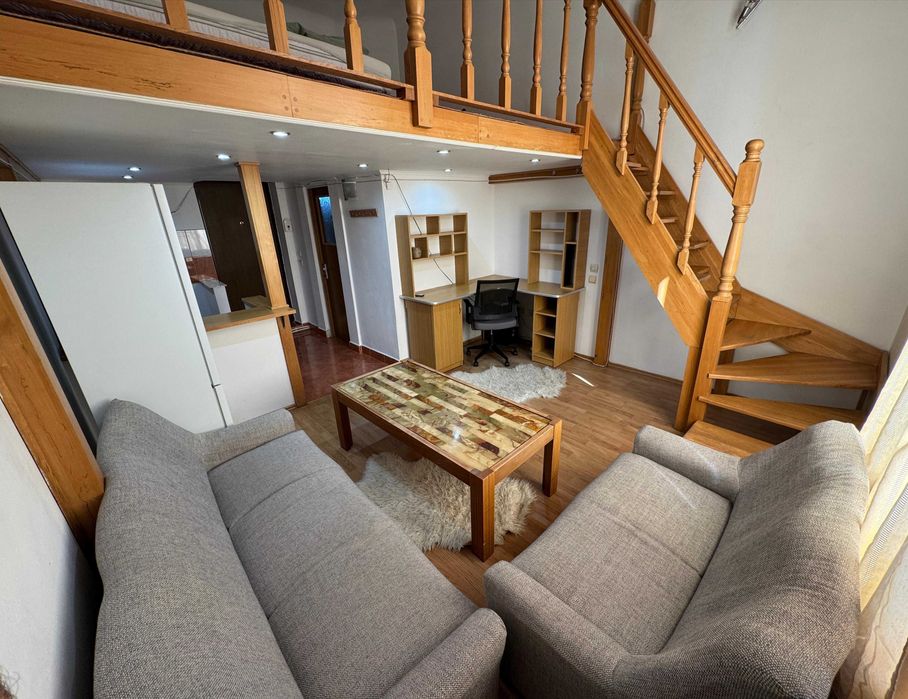 Apartament cu o camera+mansarda de iinchiriat