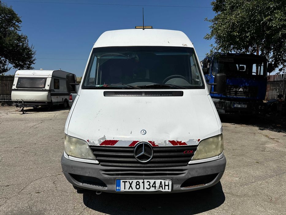2000 Mercedes Sprinter Отпушване на канали