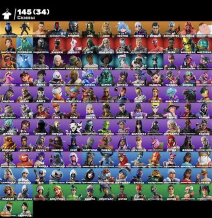 Аккаунт фортнайт