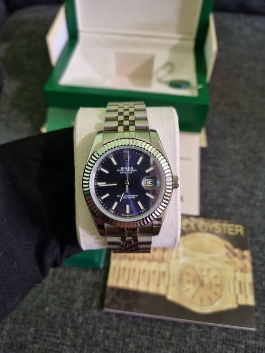 Rolex Datejust 41 Blue Dial - Пълен Комплект