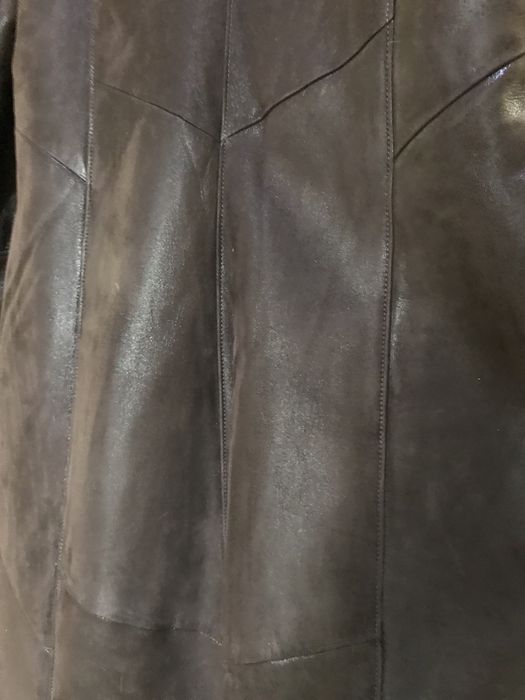 Дубленка меховая с капюшоном