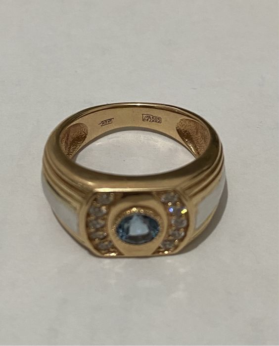 Золотое кольцо, печатка