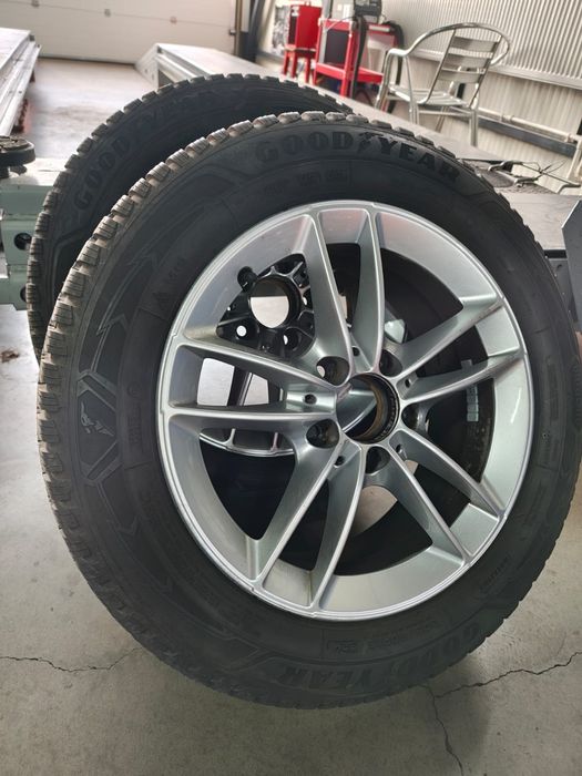 Jante 16 inch Mercedes Benz. Vw Audi  5x112  cu anvelope M&S