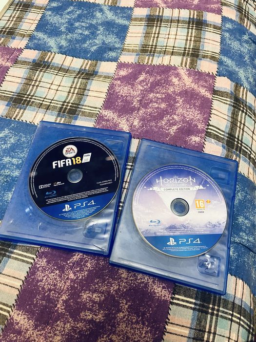 игры на пс4 фифа 18 и хорайзон зеро
