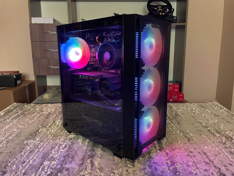 PC Gaming RGB, GTX 1660 6gb, Ryzen 5, 800gb ssd