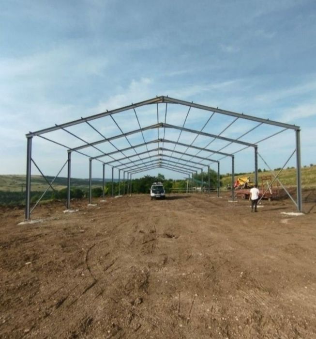 Vand hala metalica structura metalica spalatori auto service auto hala accept și variante auto