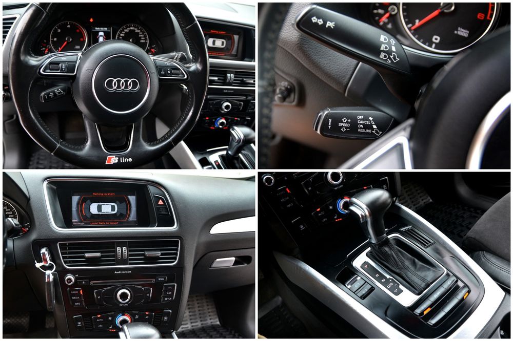 Audi Q5 2×S-line Quattro 2.0 Tdi 177 CP FullLed 2014 Alcantara