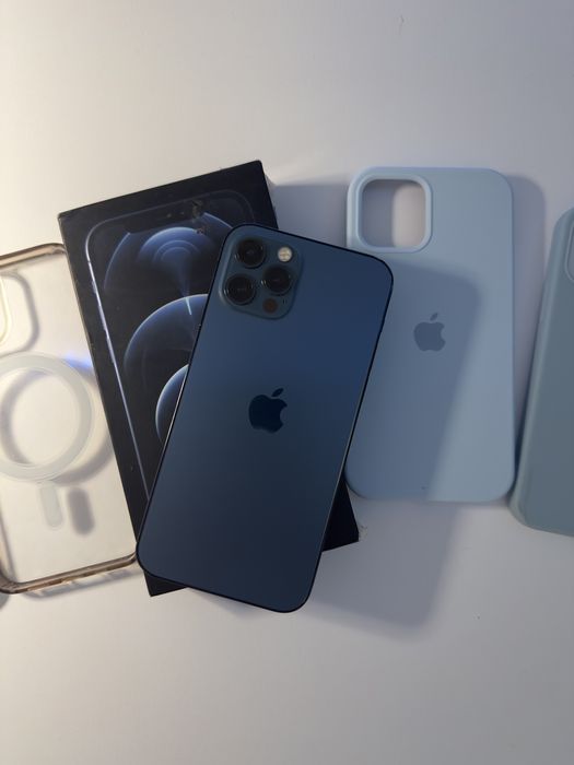IPhone 12 Pro, Pacific Blue, 256 GB, Impecabil