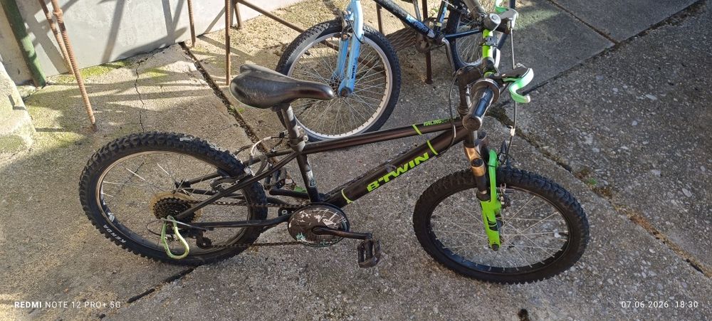 Bicicleta btwin 20 și mbx