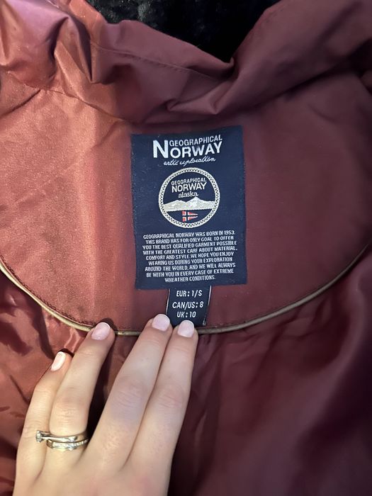 Geaca dama Geographical Norway, marimea S, sim fit