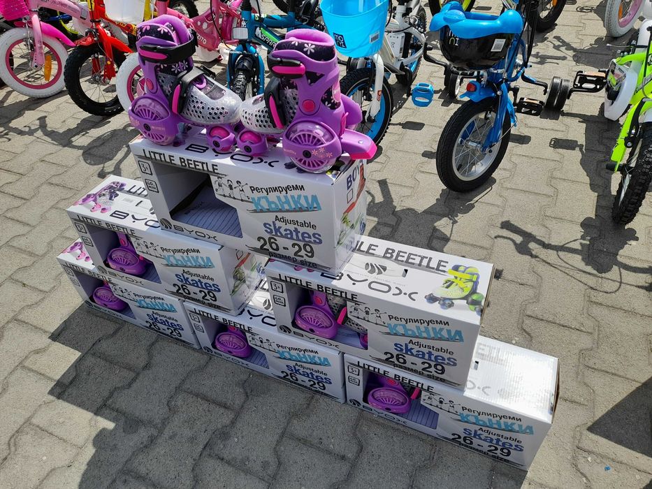 BYOX Детски кънки XS Little Beetle 26-29 Violet girl