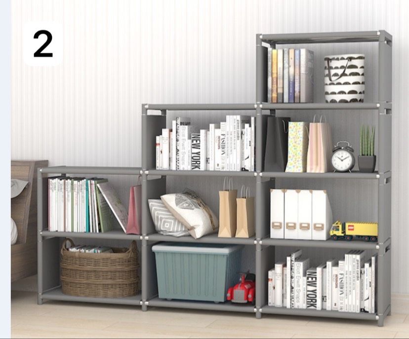 Многоярусная книжная полка