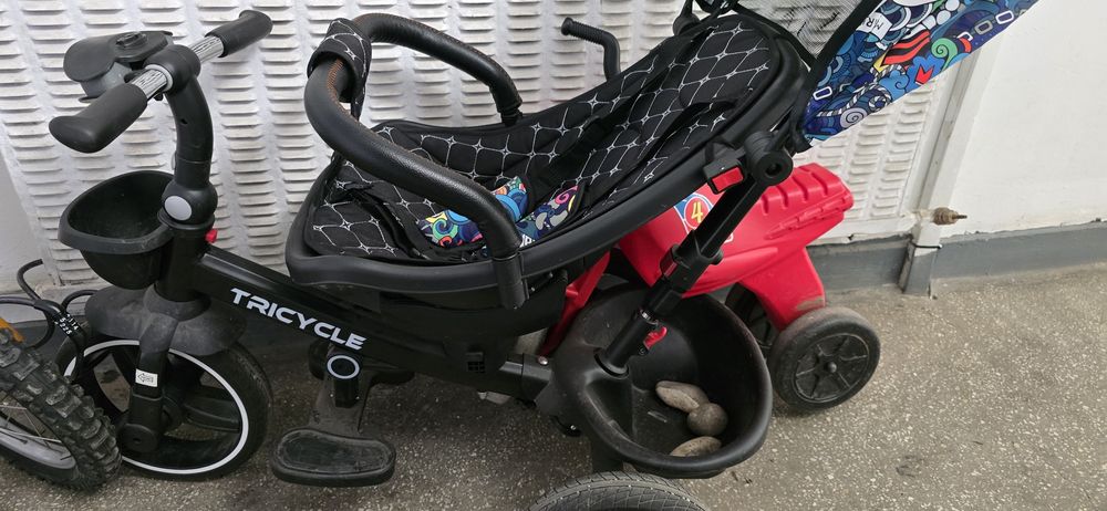 Tricicleta cu pozitie de somn