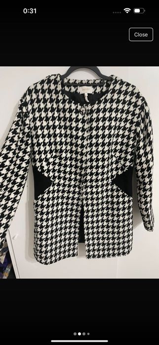 Палто houndstooth Laundry by Shelly Segal
