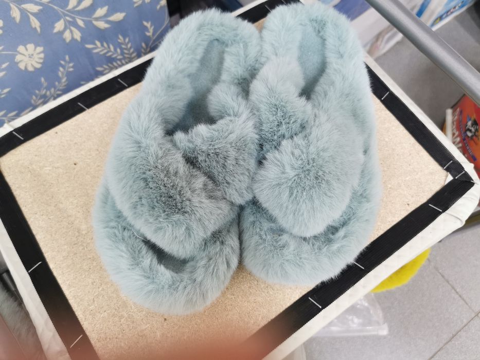 Тапочки меховые домашние