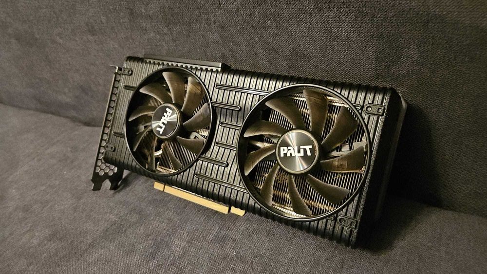 Placa video Palit GeForce RTX 3060 Ti, Dual, 8 GB GDDR6, LHR