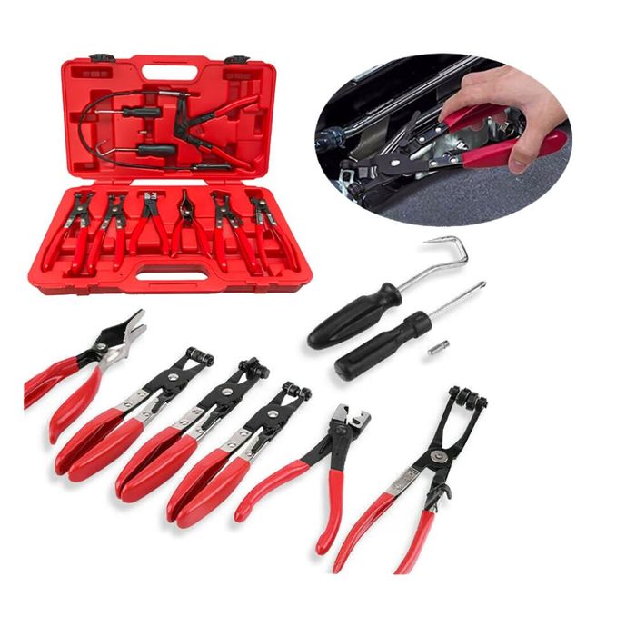 Trusa de clesti pentru coliere, furtun, 9 piese, Verke