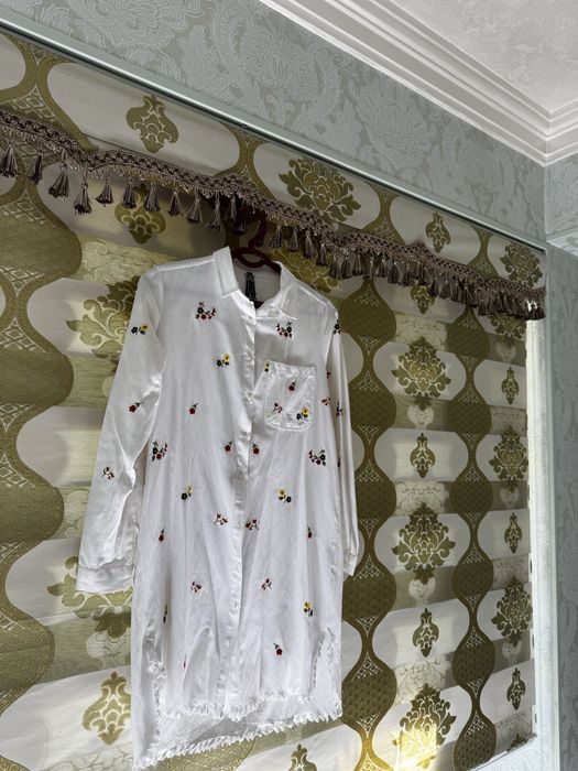 Рубашка с цветочками