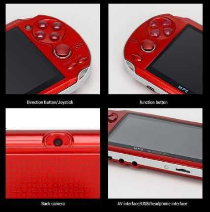 Преносима игрова конзола Gmuret, 4.3-инчов HD екран, ретро за игри