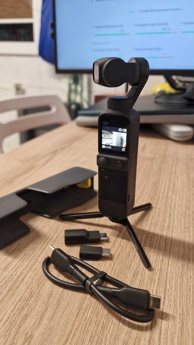 Camera video sport DJI Osmo Pocket 2, 64MP, 4K, Negru