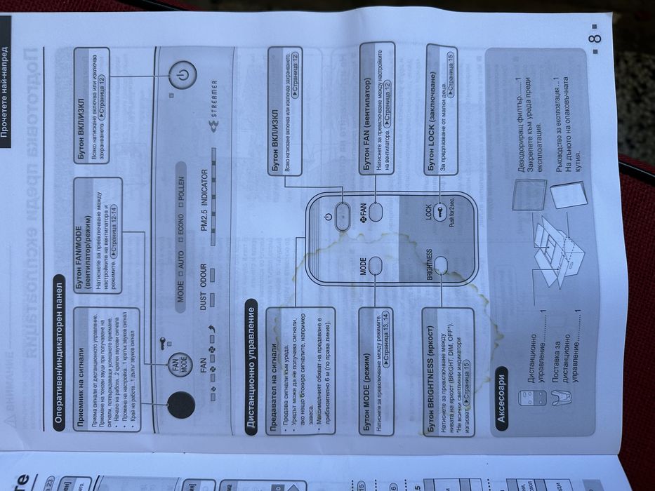 Възхухопречиствател Daikin Air Purifier MC55W