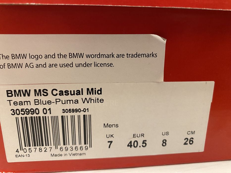 Обувки Puma BMW Motorsport