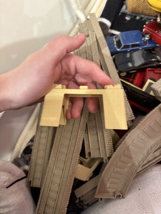 Trenuri de jucarie Thomas+vagon+sina accesorii