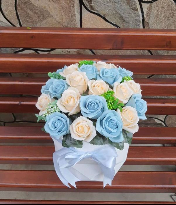 Мыльные цветы...