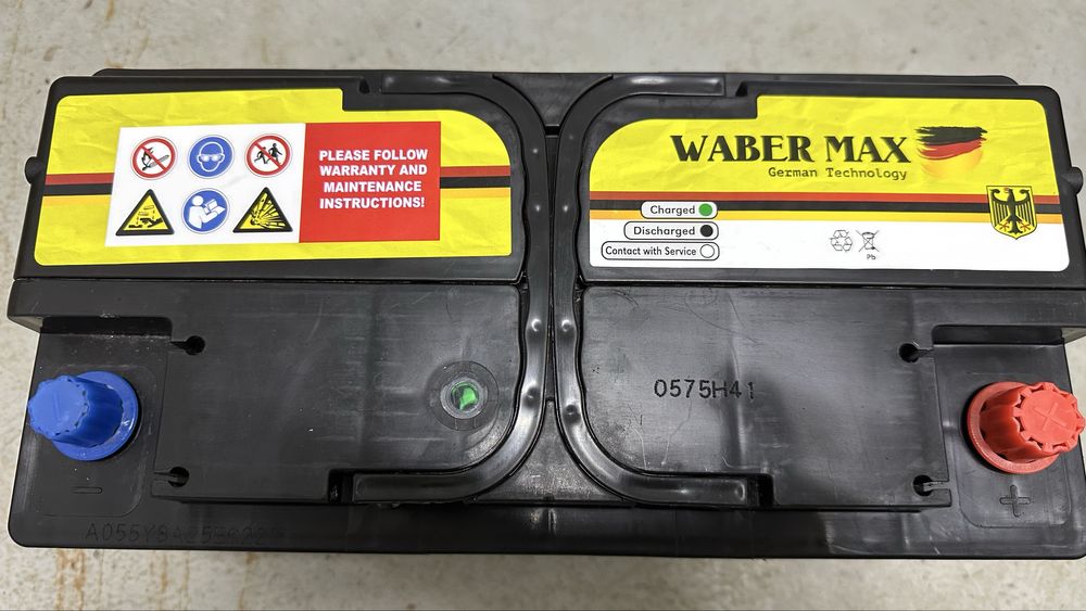 Аккумулятор Waber Max 100ah Germany