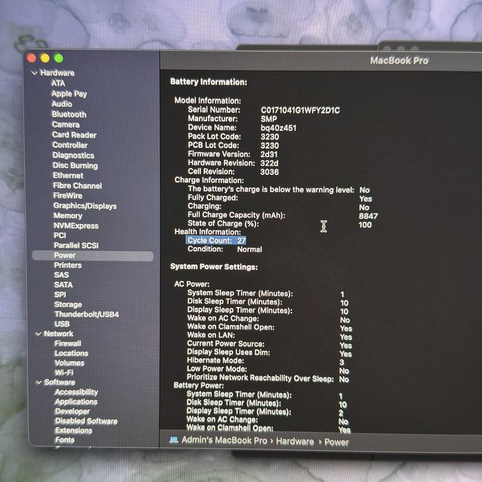 MacBook Pro 16” 2019 – i9 / 16GB / 1TB SSD + чанта и зарядно