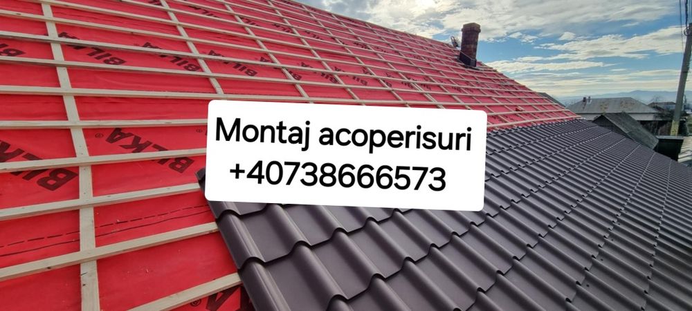 Executam acoperișuri și reparații de urgență