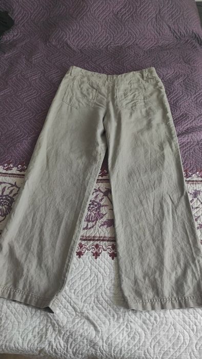 Pantaloni bumbac și in-  mărime 40