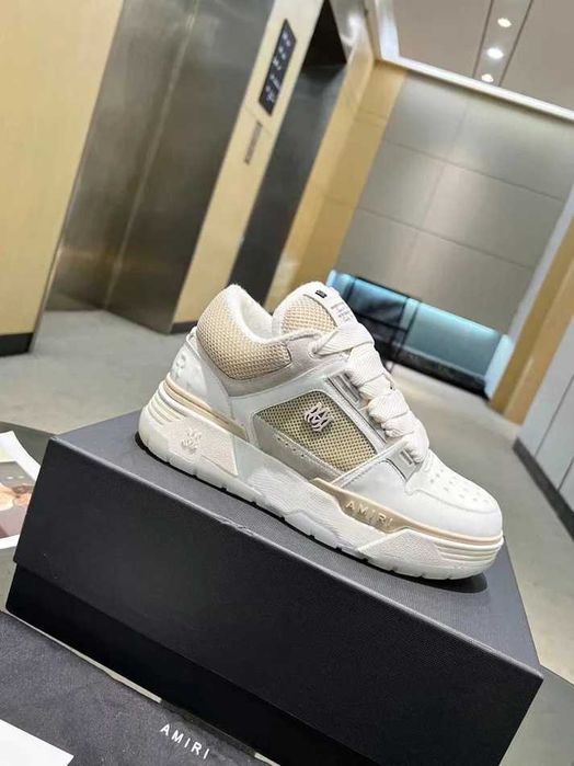 #NOU# Amiri MA-1 Triple White Editie Limitata - Livrare Verificare