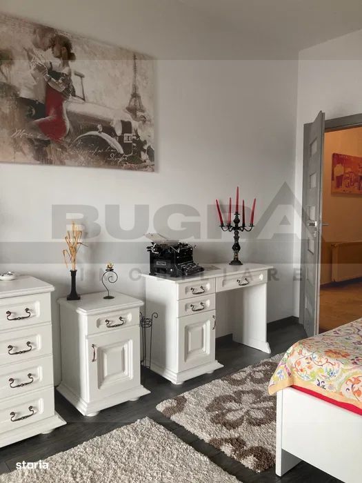Apartament 2 camere, etaj intermediar, parcare, zona Platinia