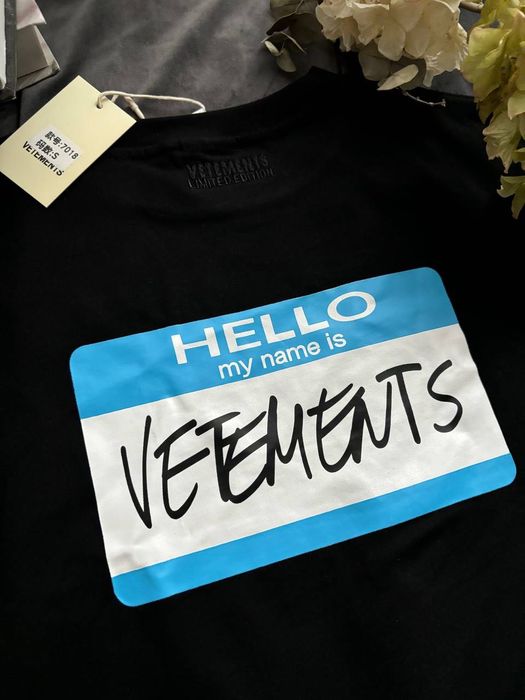 Унисекс тениска Vetements