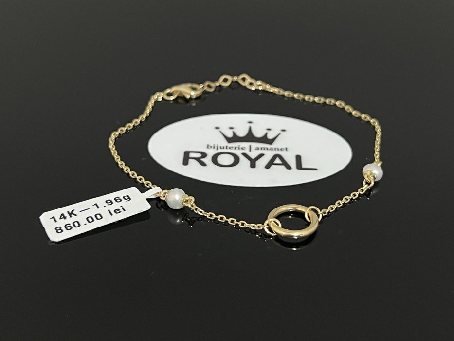 Bijuteria Royal CB : Bratara dama aur 14k 585 1,96 grame